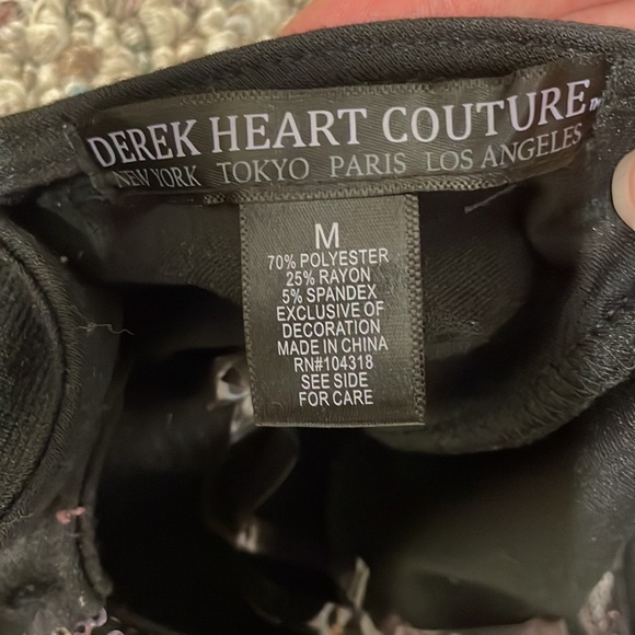 Derek heart couture dress womens medium - Picture 3 of 4